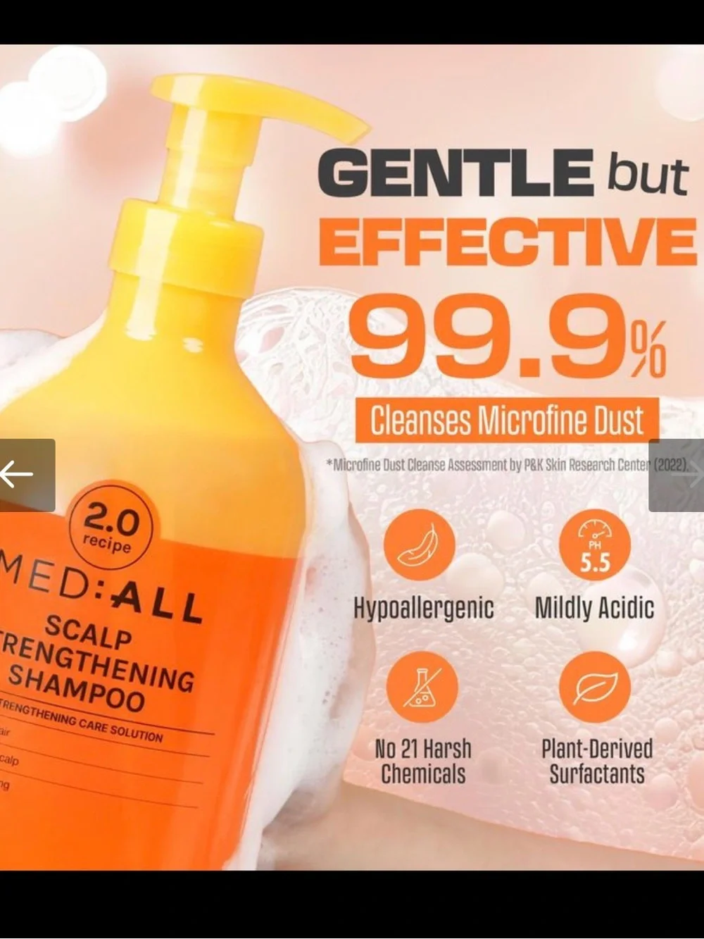 Med:all Scalp Strengthening Shampoo - Korean Beauty